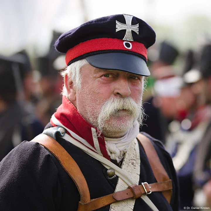 Portrait Portraitfotograf Fotograf Soldat Großgörschen Infanterie Preussische Armee Preußen 1813