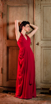 Lost Place Violine Dachboden Erotikshooting Kohlenbunker Fleischerbeil Kohle Küche Rotes Kleid Fotograf Dresden Meißen