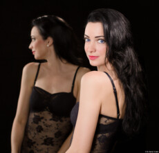 Spiegel Kunst Dessous Portrait Erotik Teilakt Fotograf Fotoshooting Dresden Stolpen Wilsdruff