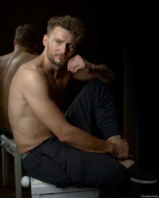 Spiegel Kunst Fotograf Erotikshooting Fotoshooting Dessous Dresden Striesen Löbtau