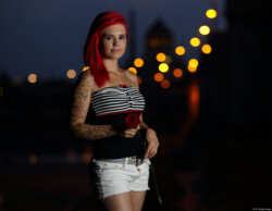 Marienbrücke Fotograf Portrait Portraitfotograf Rote Haare Dresden Yednize Wilsdruff Pirna