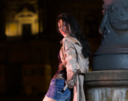 Overkneestiefel Fotoshooting Semperoper Zwinger Erotik Teilakt Dresden Theaterplatz Pieschen Johannstadt Nossen Heidenau