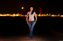 nachts Latex Pflaster Fotoshooting Erotikshooting Leuna Kunst Fotograf Portrait Dresden Bautzen Stolpen