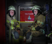 Halligan Feuerwehr Fotoshooting Portrait Kunst Dresden Stolpen Freital Pirna Löbtau Nossen