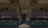 Portrait Fotoshooting Kunst Portraitfotografie Dresden Pirna Pillnitz Heidenau Bautzen Moritzburg Autobahnbrücke Graffiti Saxophon