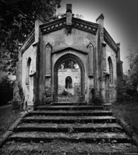 Tristesse SchwarzWeiß Melancholie Nossen Trauer