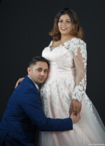 Gestelltes Brautpaarshooting mit Priyanka und Happy im November 2021. Brautpaar Brautpaarshooting Hochzeitsshooting Hochzeitsfotografie Fotograf Hochzeitsfotograf Schleier Radebeul Meißen