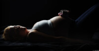 Babybauch Schwangerschaftsfoto Babybauchfotografie Portrait Schwangerschaftsfotograf schwanger Nossen Meißen