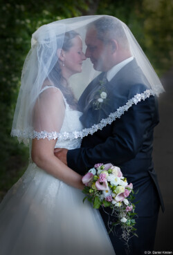 Fotografie Bildbearbeitung Daniel Kirsten Portrait Dresden Hochzeit Brautpaarshooting Schleier