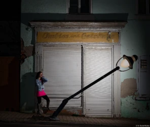 Bad Dürrenberg Apothekerberg Fährstraße Laterne Fotograf Streetview Kiosk
