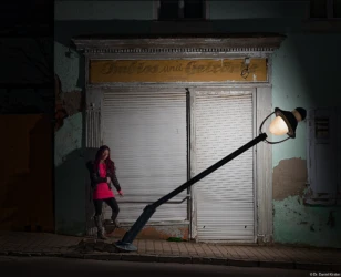 Bad Dürrenberg Apothekerberg Fährstraße Laterne Fotografie Streetview Laurent Lebogue