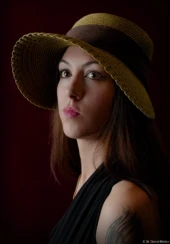 Hut Strohhut Portrait Erotik Fotograf Fotoshooting Kunst Erotikshooting Wilsdruff Pillnitz Blasewitz Stolpen