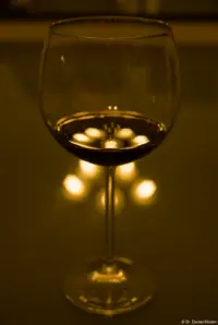 Bei f/5.6 macht das Dominplan noch stärker ausgeprägte Sechsecke. Meyer Görlitz Domiplan 2.8/50 Altglas