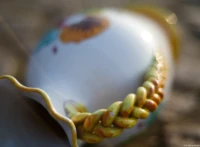 Takumar 55mm f/1.8 Bokeh Zerbrochener Krug