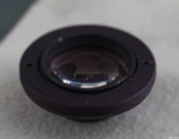 Die vordere Linsenbaugruppe ist fertig montiert. Tessar 2.8/50 vordere Linsengruppe