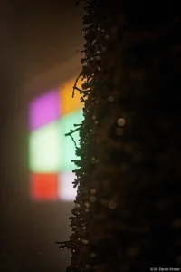 Inhalierhalle, mit 32bit-Wavelets bearbeitet, Vollformat. Carl Zeiss Jena Sonnar 3.5/135 Bad Dürrenberg