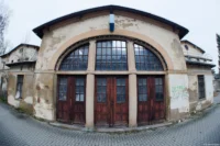 Bahnhof Nossen. Fisheye-Takumar 17mm f/4 Nossen Bahnhof