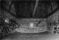 Schutzhütte am Rastplatz Wildberg Fish-eye Takumar 4/17