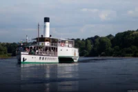 Probleme mit der Schärfe, f/2.8, APS-C. Kuribayashi 2.8/135 Elbe Dampfer