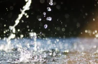 APS-C. Petri C.C 2.8/135 Bokeh Wassertropfen